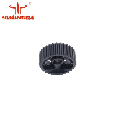 Número de parte auto 128047 del negro del engranaje de polea de las piezas del cortador de la larga vida para la máquina del cortador