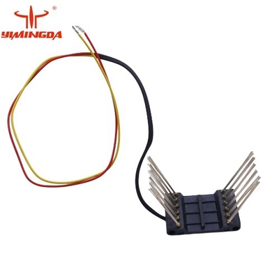 XL7501 y D8002 Partes de cortadores automáticos no 70115152 Bloque de cepillado bidireccional con alambre de nibo para bullmer