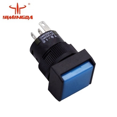 No. de la parte 925500524 Interruptor YB16SKW01-05-G Spot Pb W/Azul para el cortador GT7250