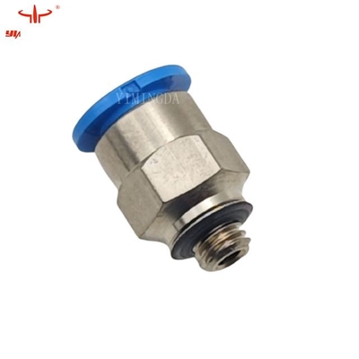 Parte no 054790 tornillo de enchufe neumático QSM-M5-6 para cortador de bullmer D-8002