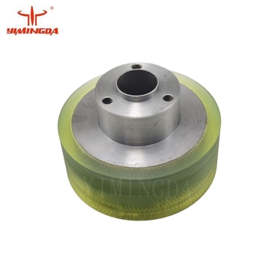 Rueda con eje y recubrimiento EL95 Parte n° 050-025-001 para máquina de corte automático