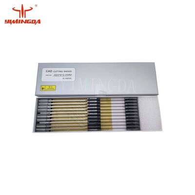 Pieza de máquina de corte textil N.º 108065 Cuchilla de corte 223*10*2,0 mm, 223*6*2,0 mm para Bullmer