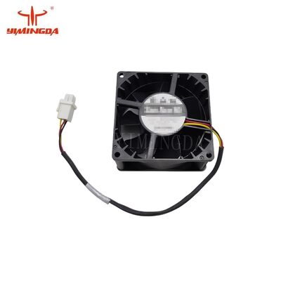 Pieza de repuesto para máquina cortadora de textiles Nro. 1012453000 / 1011409000 Ventilador, 80x80x38mm, 90CFM, 24VDC