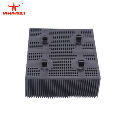 Piezas autos del cortador del PN 92911001 1,6" cerda negra del pie cuadrado