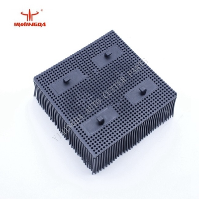 El negro auto de nylon del bloque de la cerda del cortador cepilla 100 x 100 x 42m m para Morgan